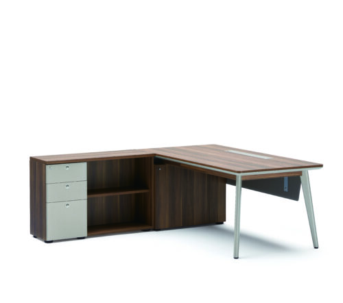L shaped desk